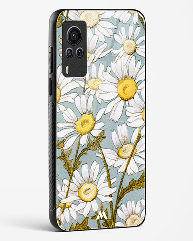 Daisy Flowers [L Prang & Co] Glass Case Phone Cover-(Vivo)