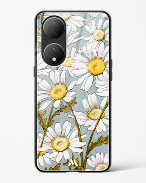 Daisy Flowers [L Prang & Co] Glass Case Phone Cover (Vivo)