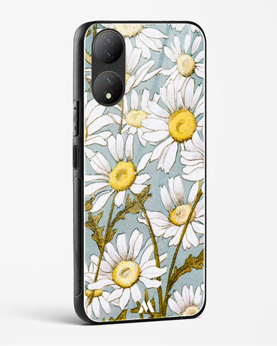 Daisy Flowers [L Prang & Co] Glass Case Phone Cover-(Vivo)