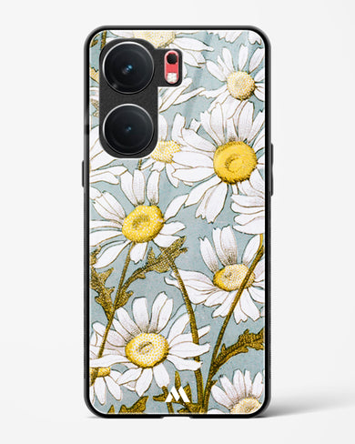 Daisy Flowers [L Prang & Co] Glass Case Phone Cover (Vivo)
