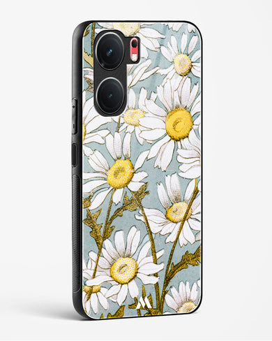 Daisy Flowers [L Prang & Co] Glass Case Phone Cover (Vivo)