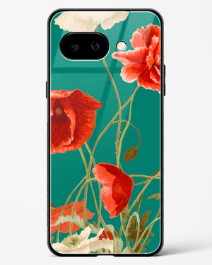 Vintage Poppy Field Glass Case Phone Cover (Google)