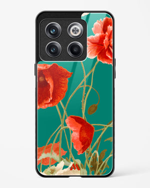 Vintage Poppy Field Glass Case Phone Cover (OnePlus)