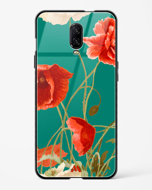 Vintage Poppy Field Glass Case Phone Cover (OnePlus)