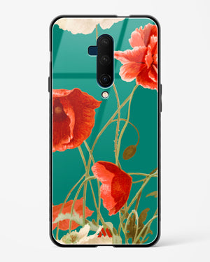 Vintage Poppy Field Glass Case Phone Cover (OnePlus)