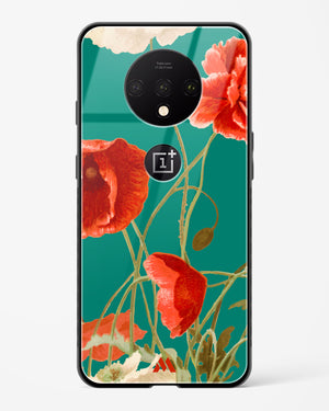 Vintage Poppy Field Glass Case Phone Cover (OnePlus)