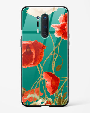 Vintage Poppy Field Glass Case Phone Cover (OnePlus)