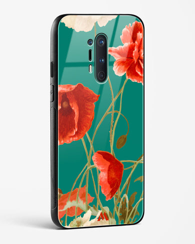 Vintage Poppy Field Glass Case Phone Cover (OnePlus)