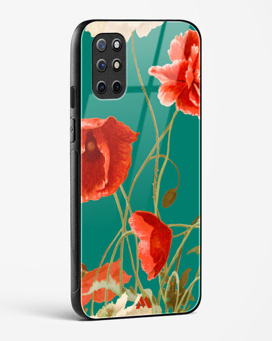 Vintage Poppy Field Glass Case Phone Cover (OnePlus)