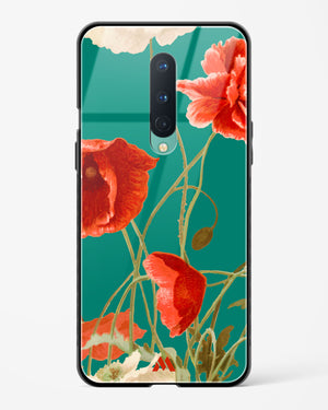 Vintage Poppy Field Glass Case Phone Cover (OnePlus)