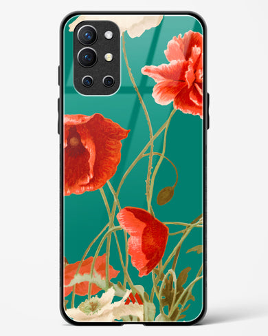 Vintage Poppy Field Glass Case Phone Cover (OnePlus)