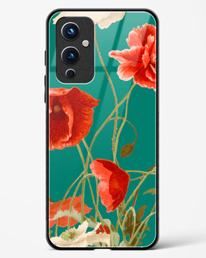 Vintage Poppy Field Glass Case Phone Cover (OnePlus)