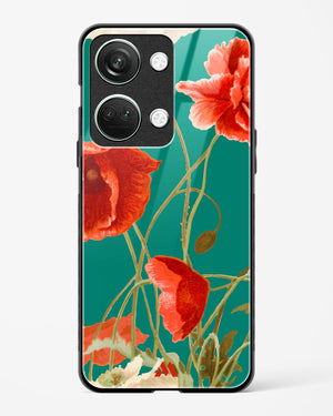 Vintage Poppy Field Glass Case Phone Cover (OnePlus)
