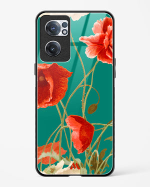 Vintage Poppy Field Glass Case Phone Cover (OnePlus)