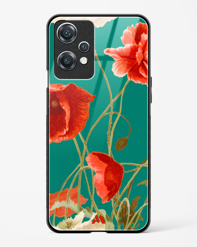Vintage Poppy Field Glass Case Phone Cover (OnePlus)