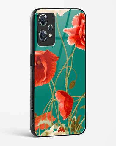 Vintage Poppy Field Glass Case Phone Cover (OnePlus)