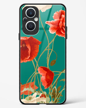 Vintage Poppy Field Glass Case Phone Cover (OnePlus)