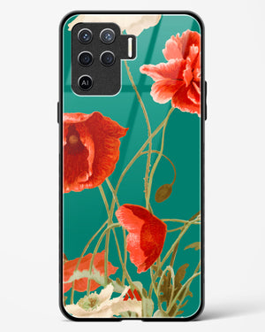 Vintage Poppy Field Glass Case Phone Cover (Oppo)