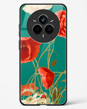Vintage Poppy Field Glass Case Phone Cover (Realme)
