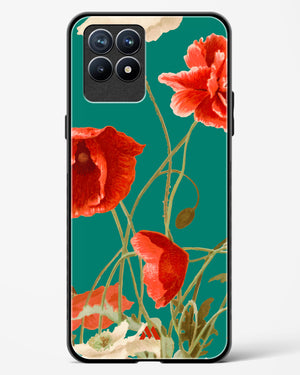Vintage Poppy Field Glass Case Phone Cover (Realme)