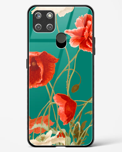 Vintage Poppy Field Glass Case Phone Cover-(Realme)
