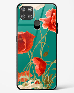Vintage Poppy Field Glass Case Phone Cover (Realme)