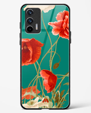 Vintage Poppy Field Glass Case Phone Cover (Realme)