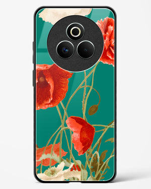 Vintage Poppy Field Glass Case Phone Cover (Realme)