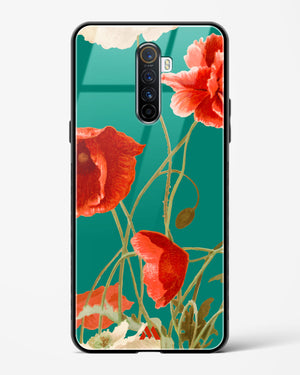 Vintage Poppy Field Glass Case Phone Cover (Realme)