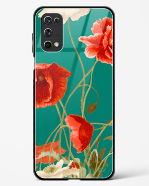 Vintage Poppy Field Glass Case Phone Cover (Realme)