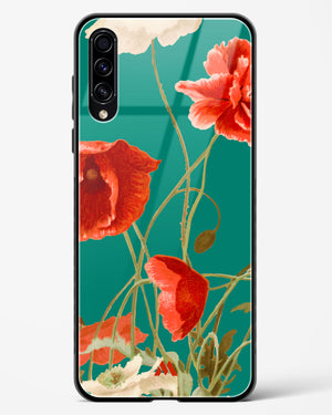 Vintage Poppy Field Glass Case Phone Cover (Samsung)