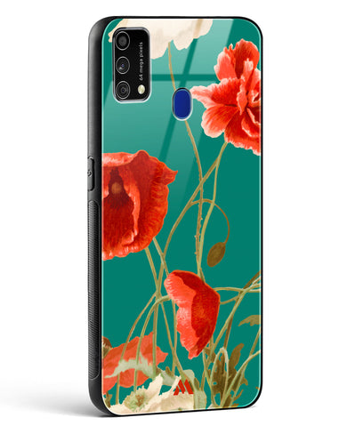Vintage Poppy Field Glass Case Phone Cover (Samsung)