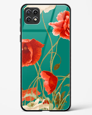 Vintage Poppy Field Glass Case Phone Cover (Samsung)
