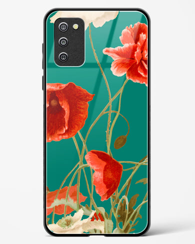 Vintage Poppy Field Glass Case Phone Cover (Samsung)