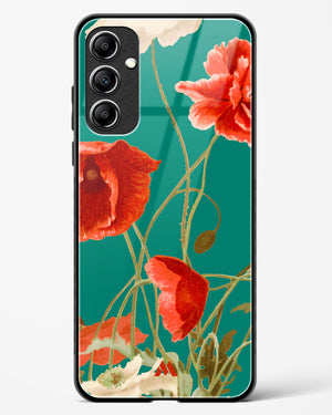 Vintage Poppy Field Glass Case Phone Cover (Samsung)
