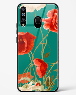 Vintage Poppy Field Glass Case Phone Cover (Samsung)