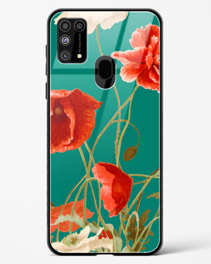 Vintage Poppy Field Glass Case Phone Cover (Samsung)