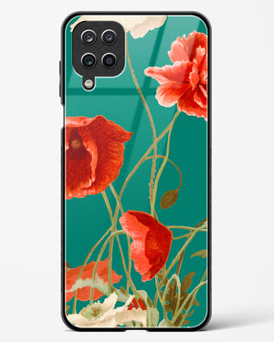 Vintage Poppy Field Glass Case Phone Cover (Samsung)