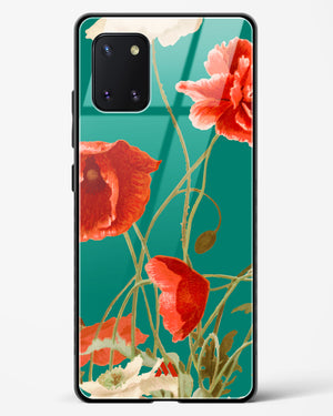 Vintage Poppy Field Glass Case Phone Cover (Samsung)