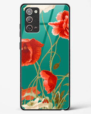 Vintage Poppy Field Glass Case Phone Cover (Samsung)