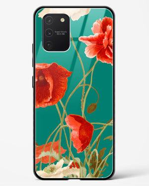 Vintage Poppy Field Glass Case Phone Cover (Samsung)