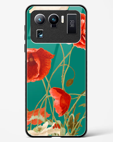 Vintage Poppy Field Glass Case Phone Cover (Xiaomi)