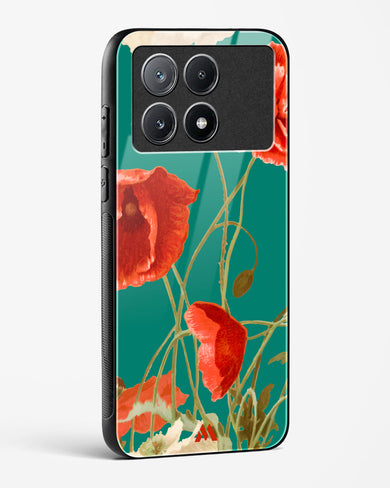 Vintage Poppy Field Glass Case Phone Cover (Xiaomi)
