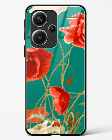Vintage Poppy Field Glass Case Phone Cover (Xiaomi)