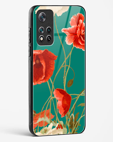 Vintage Poppy Field Glass Case Phone Cover (Xiaomi)