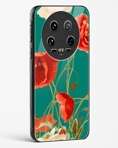 Vintage Poppy Field Glass Case Phone Cover (Xiaomi)
