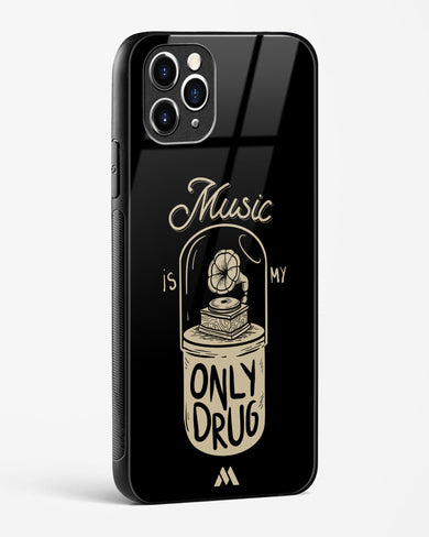 Music the Only Drug Glass Case Phone Cover (Apple)