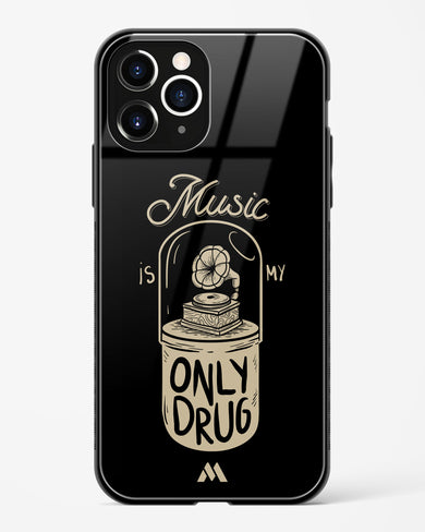 Music the Only Drug Glass Case Phone Cover (Apple)