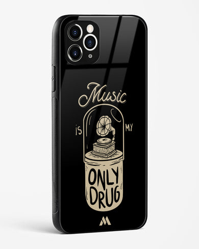 Music the Only Drug Glass Case Phone Cover (Apple)