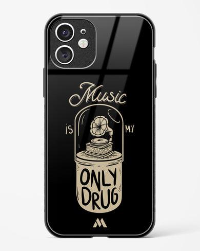 Music the Only Drug Glass Case Phone Cover (Apple)